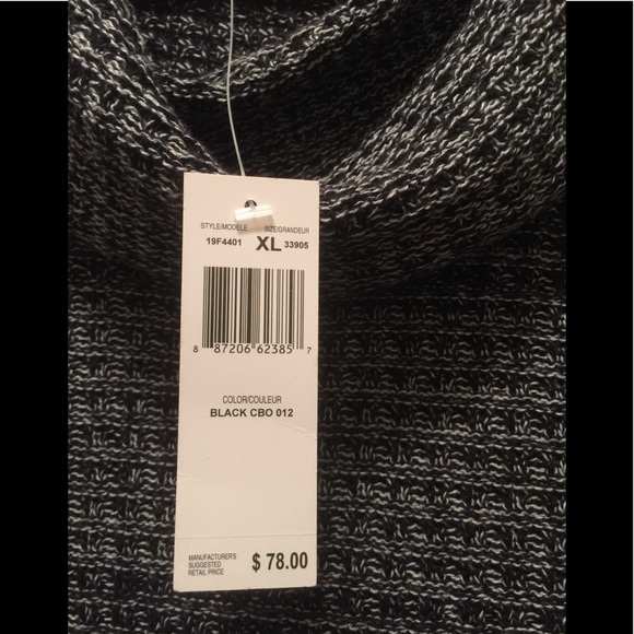 Cowl Neck lightweight sweater XL New with Tag - Picture 4 of 4